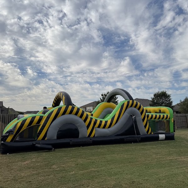 Hazard theme combo bounce house Hutto TX